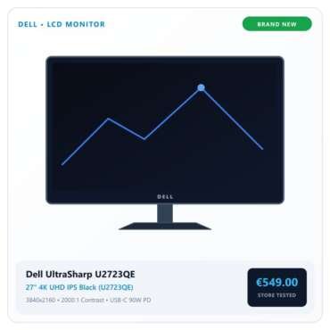 [NEW] Dell UltraSharp 27" 4K UHD IPS Black USB-C Hub Monitor